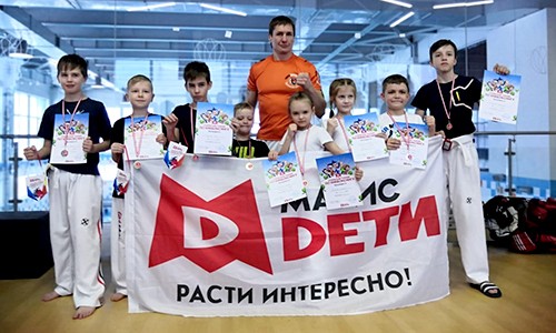 Внутриклубные соревнования по кикбоксингу Магис Дети!
