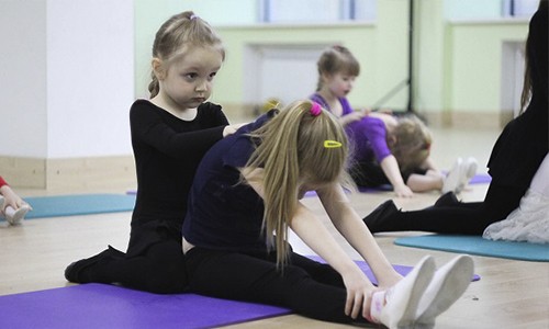 Стретчинг, степ-аэробика теперь и для детей!