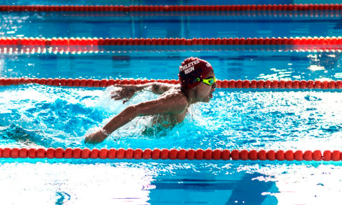 Фотоотчет с регулярных соревнований по плаванию Магис Дети